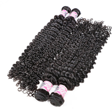 GS Virgin Hair Brazilian Deep Curly Virgin Hair 4pcs/pack